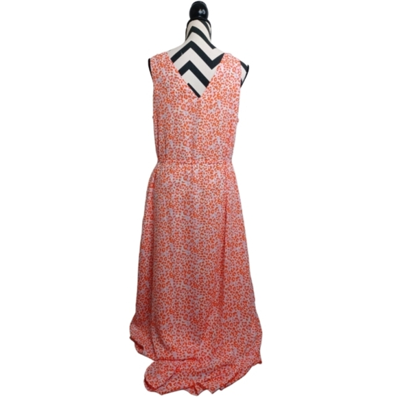 NWT Tommy Bahama Sz L Charming Cheetah Sleeveless Summer Maxi Dress - Picture 2 of 13